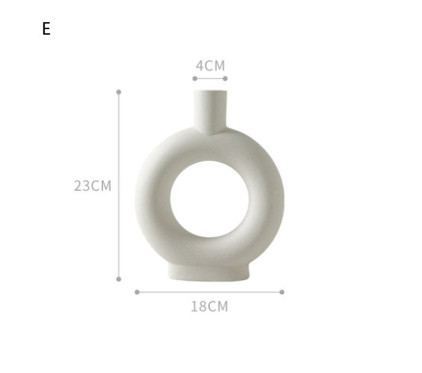 Nordic Decoration ceramic vase collection