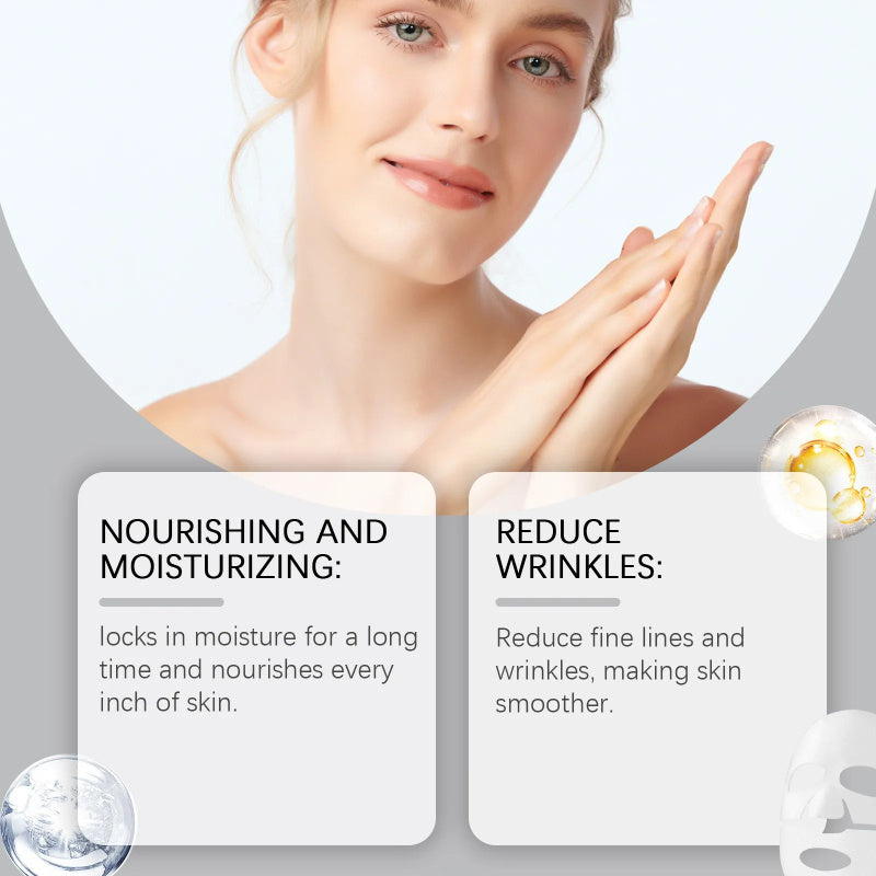 Bio Collagen True Deep Mask, Overnight Facial Care, Moisturizing Anti-Aging Mask