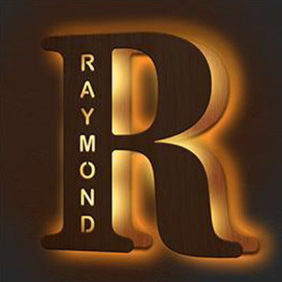 Personalized Custom Letter Lamp, English, Name