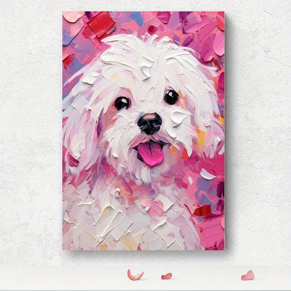 1 Piece Of Wood-framed Wall Art