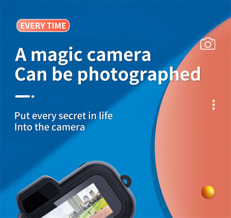 Retro Mini Camera with Screen • 1080p HD Portable