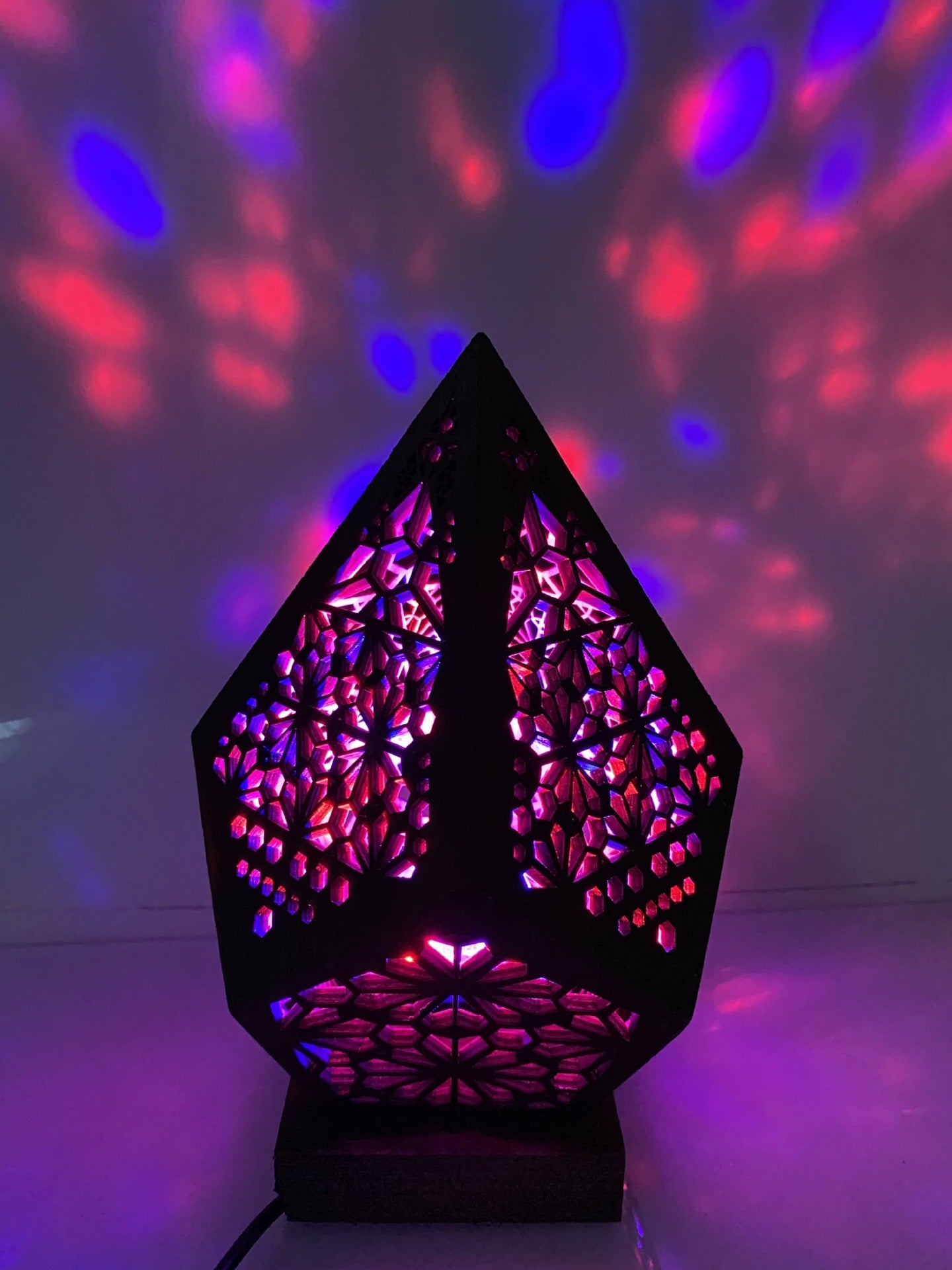 Bohemian Star Projector Lamp - European and American