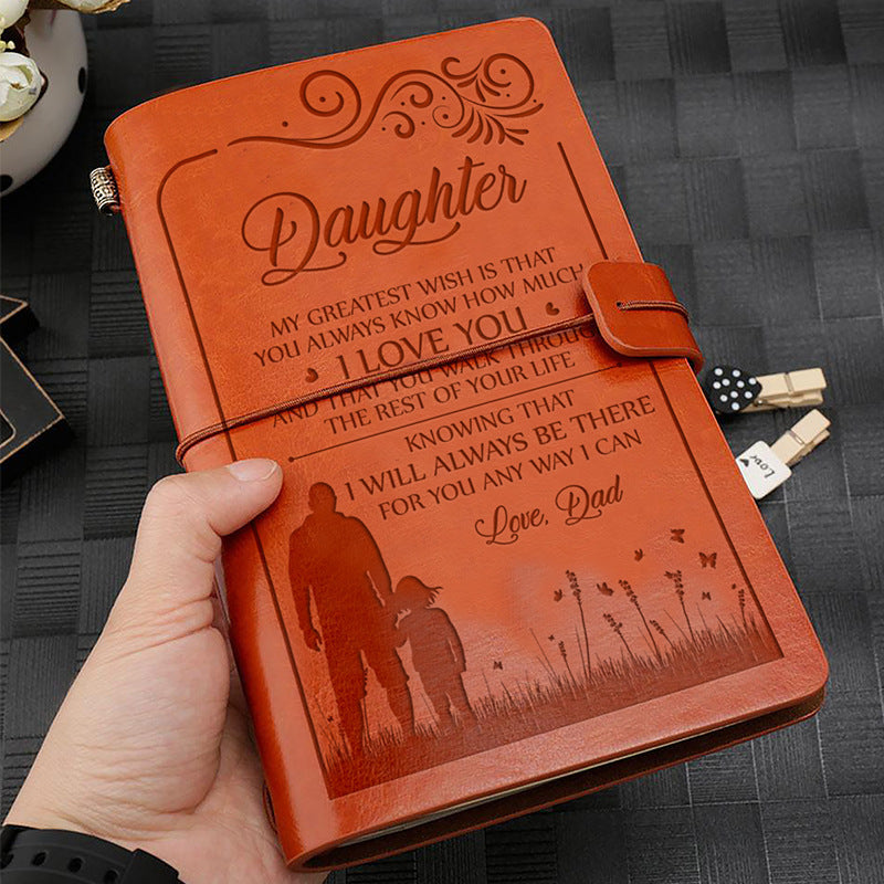 Faux Leather Fashion Retro Style Notebook