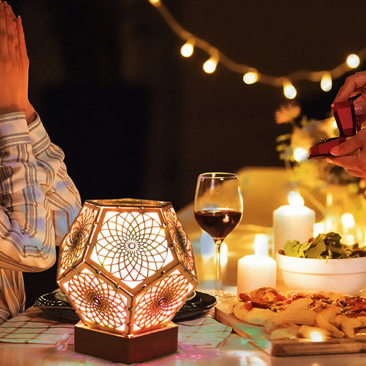 Bohemian Star Projector Lamp - European and American