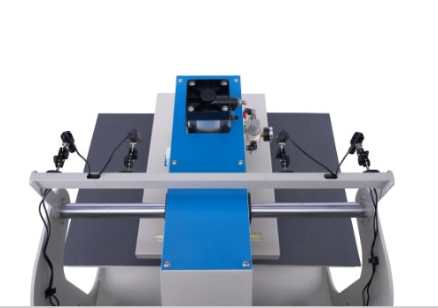 16x24 Pneumatic Up Sliding Dual Platen Heat Press Machine With Infrared Positioning