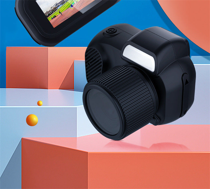 Retro Mini Camera with Screen • 1080p HD Portable