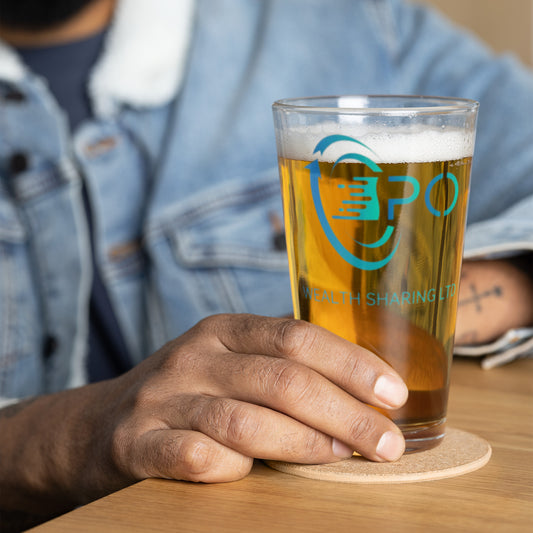 customwordproducts, customwordproducts.com, P.O LOGO Shaker pint glass