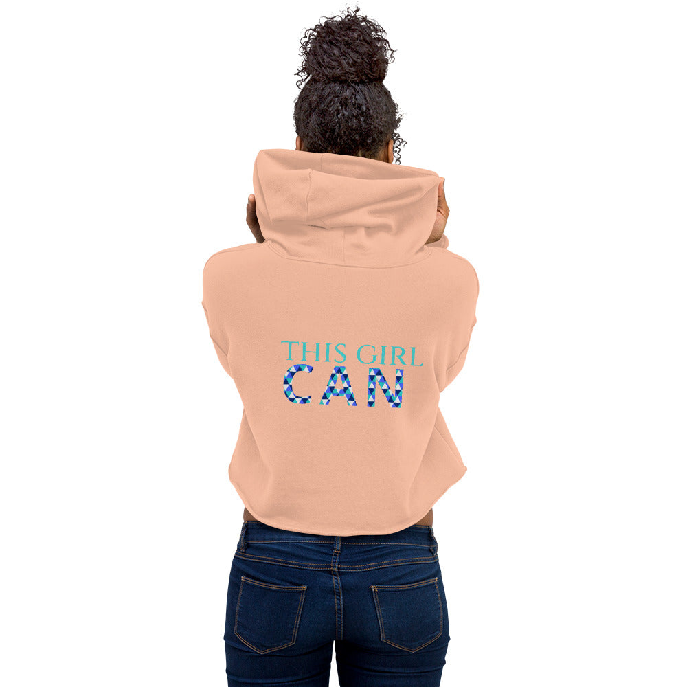customwordproducts, customwordproducts.com,P.O LOGO Crop Hoodie